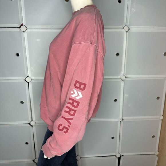 BARRY'S BERRY RED CREWNECK SWEATSHIRT – BARRY'S SHOP Size Large - Picture 9 of 12